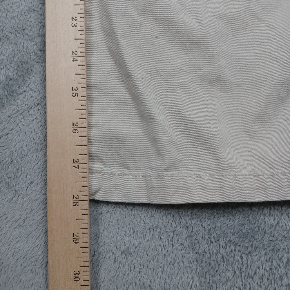 Vintage Abercrombie Fitch Pants Womens 14 Beige Wide Leg Y2K Pockets Preppy - Picture 8 of 10